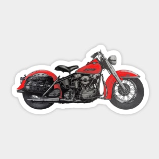 Red Hydra Sticker